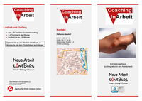 Flyer Coaching in Arbeit